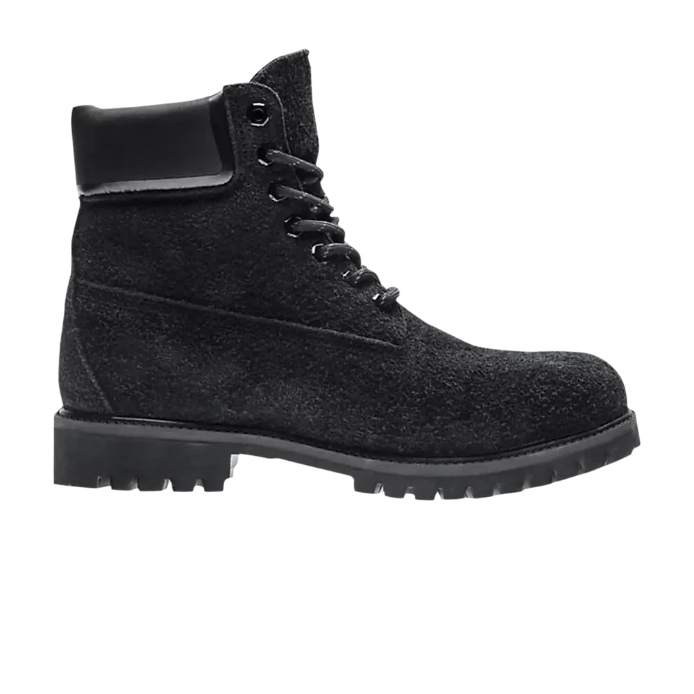 Ботинки кожаные Timberland Premium 6 Inch на шнурках, черный