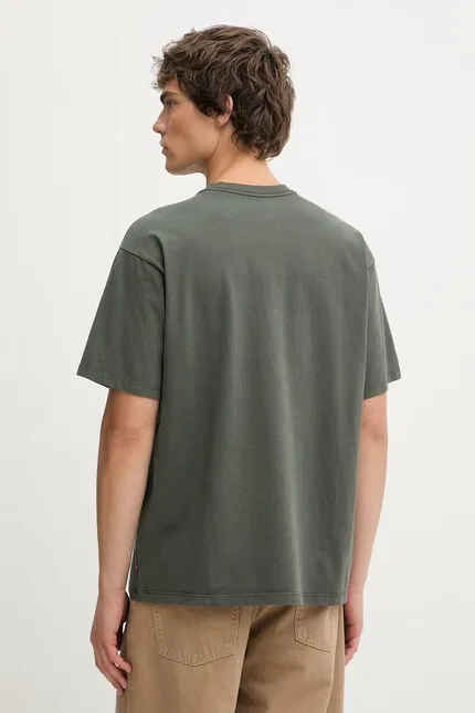 Футболка из хлопка Vintage Fit Graphic Levi's, зеленый — фото 3