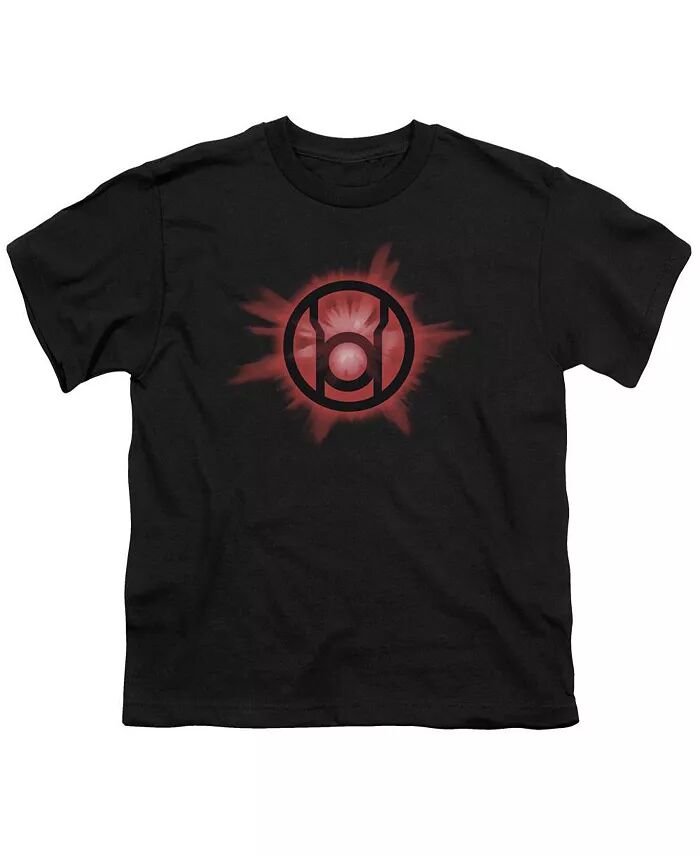 

Футболка с коротким рукавом Red Glow для мальчиков Green Lantern, черный