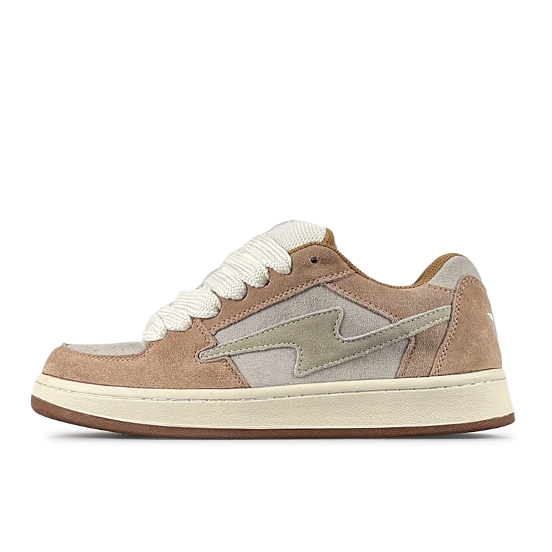 

Кроссовки LuzaoT SUPER DRAG Skateboarding Shoes Unisex Low-top Beige, хаки