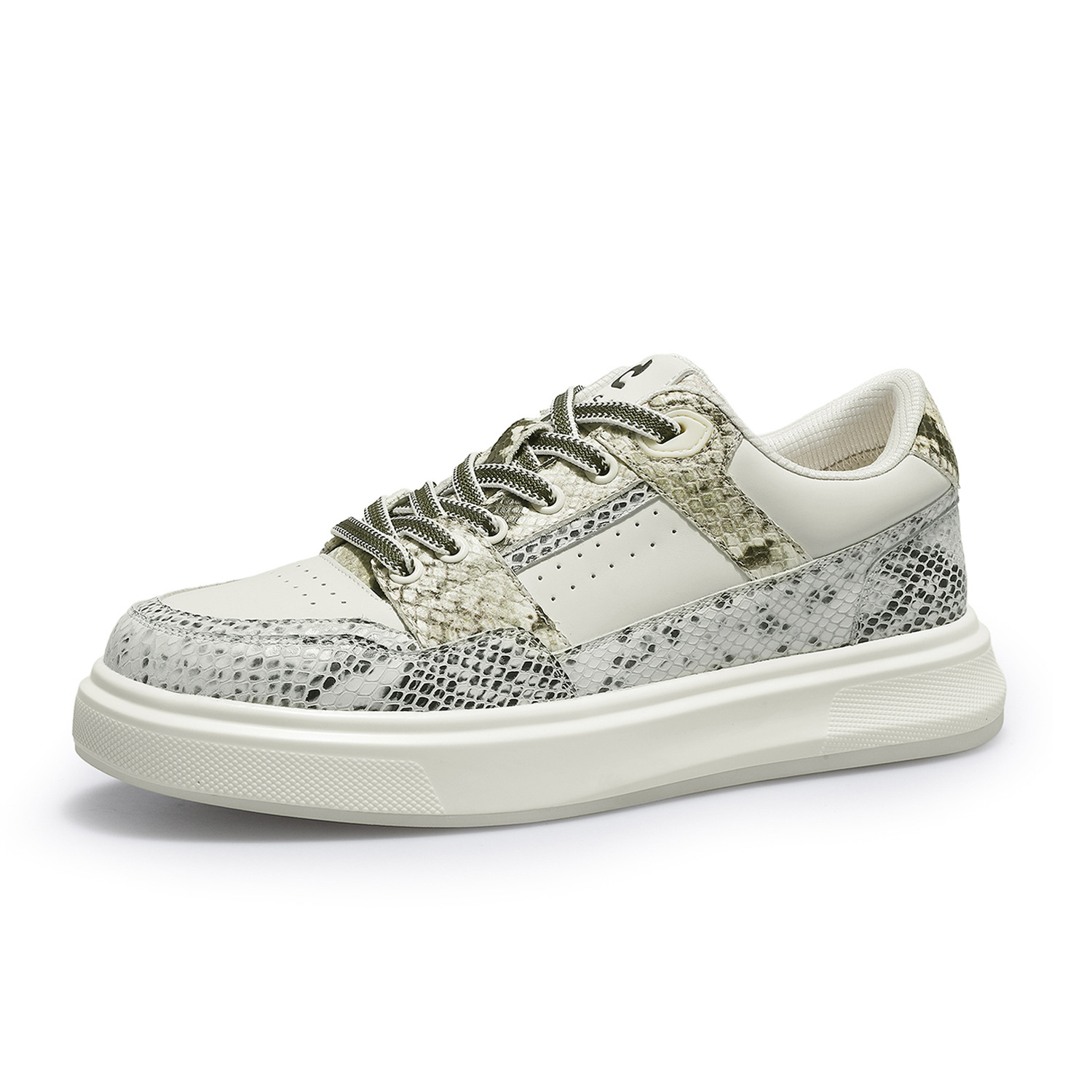 

Slip Resistant Low top Skateboard Shoes Men's H2, белый