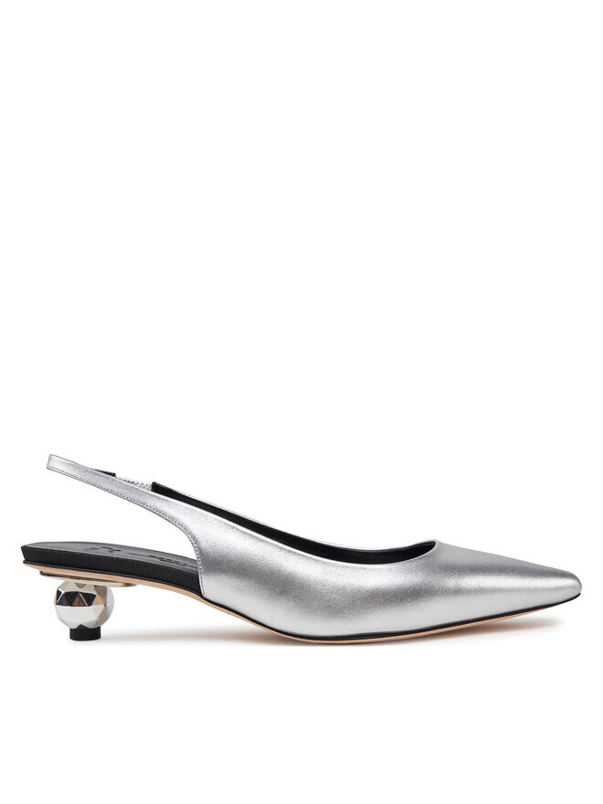 Сандалии Weekend Max Mara Gallico 2515521034600, серебряный
