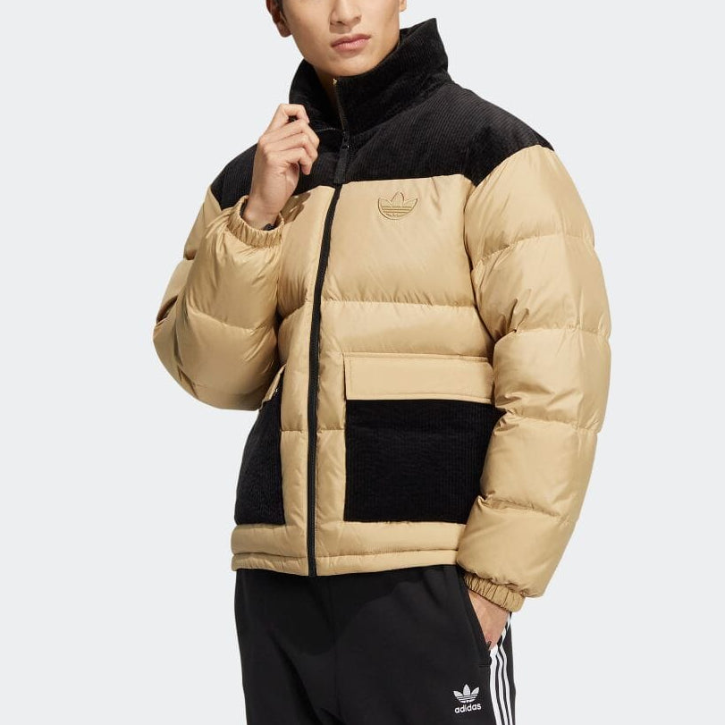 Куртка adidas originals Logo HS7282, коричневый — фото 2