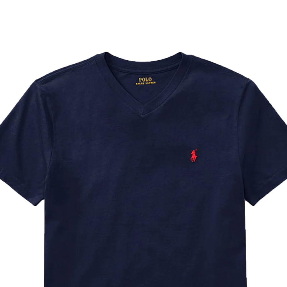 Детская футболка Polo Ralph Lauren, темно-синий — фото 4