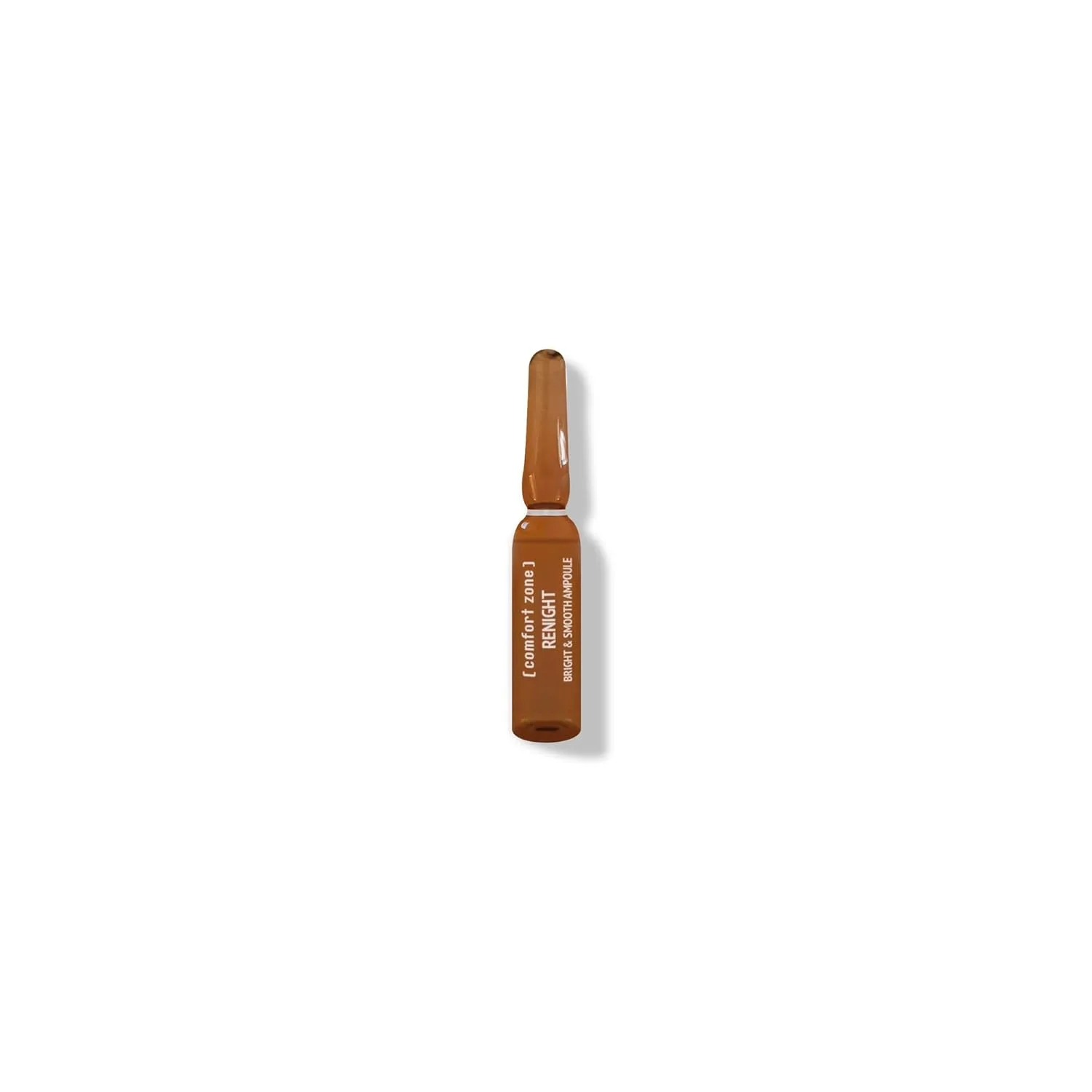 [ comfort zone ] Renight Bright & Smooth Ampoules, ночное средство для лица, стимулирует обновление, сияние, разглаживает морщины, с ретиналом и натуральными ингредиентами, для всех типов кожи, 7 x 1,8 мл