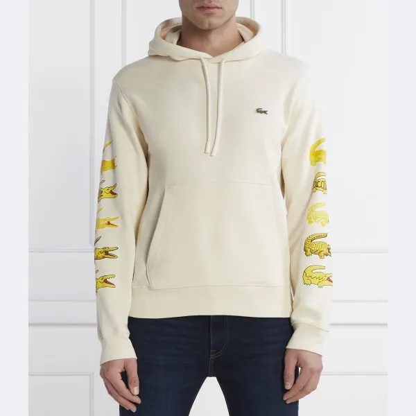 

Толстовка классического кроя Lacoste, бежевый