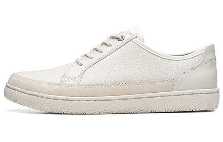 

Кроссовки clarks Stylish Skateboarding Shoes Men Low-top White, белый