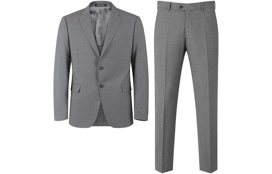 Деловой костюм мужской gray EMPORIO ARMANI — фото 3