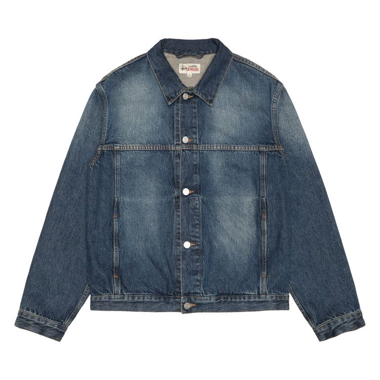 

Куртка Stussy Trucker Jacket Vintage Denim, Indigo