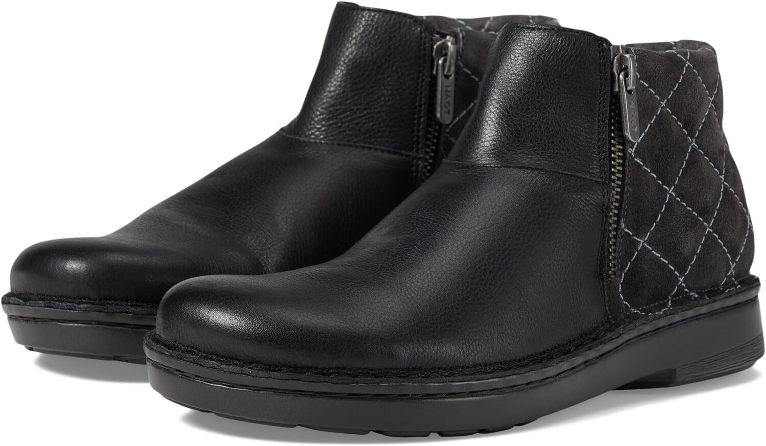 

Ботильоны Sintra Naot, цвет Soft Black Leather/Midnight Suede
