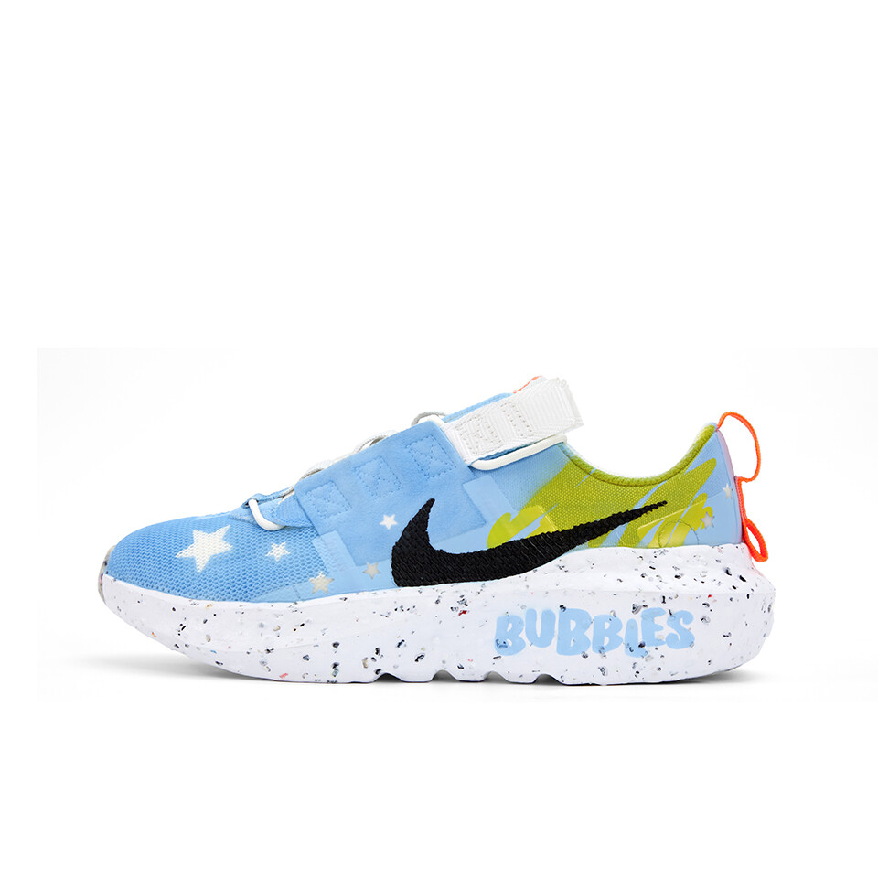 

Кроссовки женские Crater Running Shoes Low-top Сине-зелено-черные Nike
