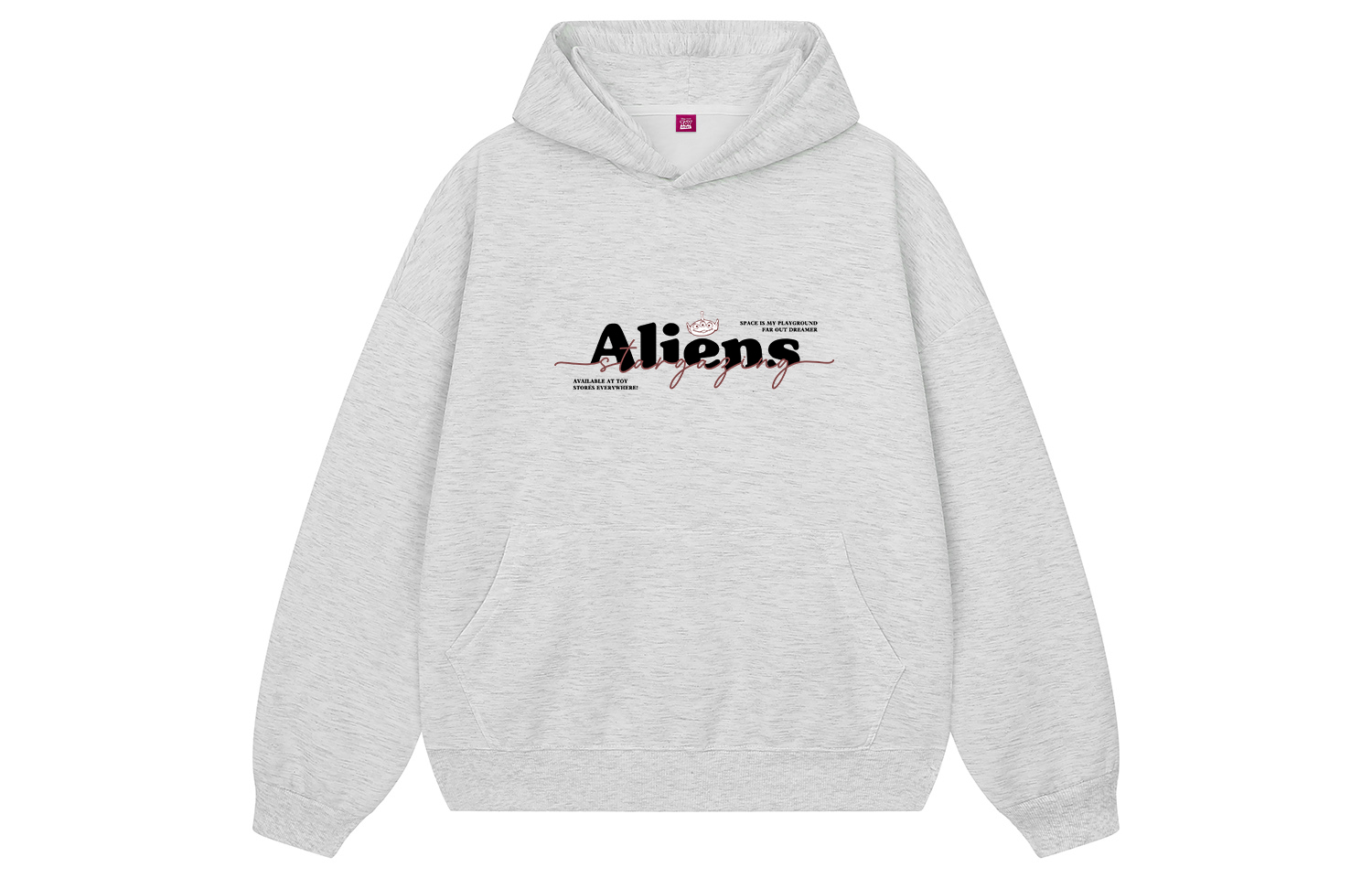 

Толстовки Unisex с капюшоном, утепленные, Heavyweight Disney, heather серый fleece-lined