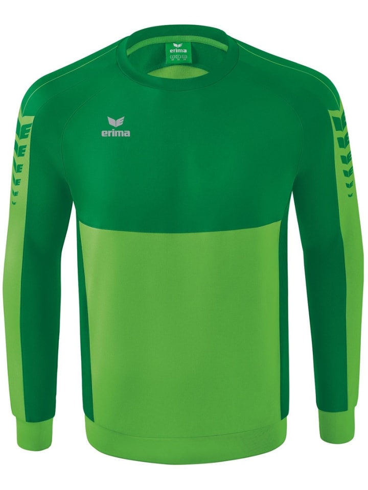 

Пуловер Six Wings Sweatshirt erima, зеленый