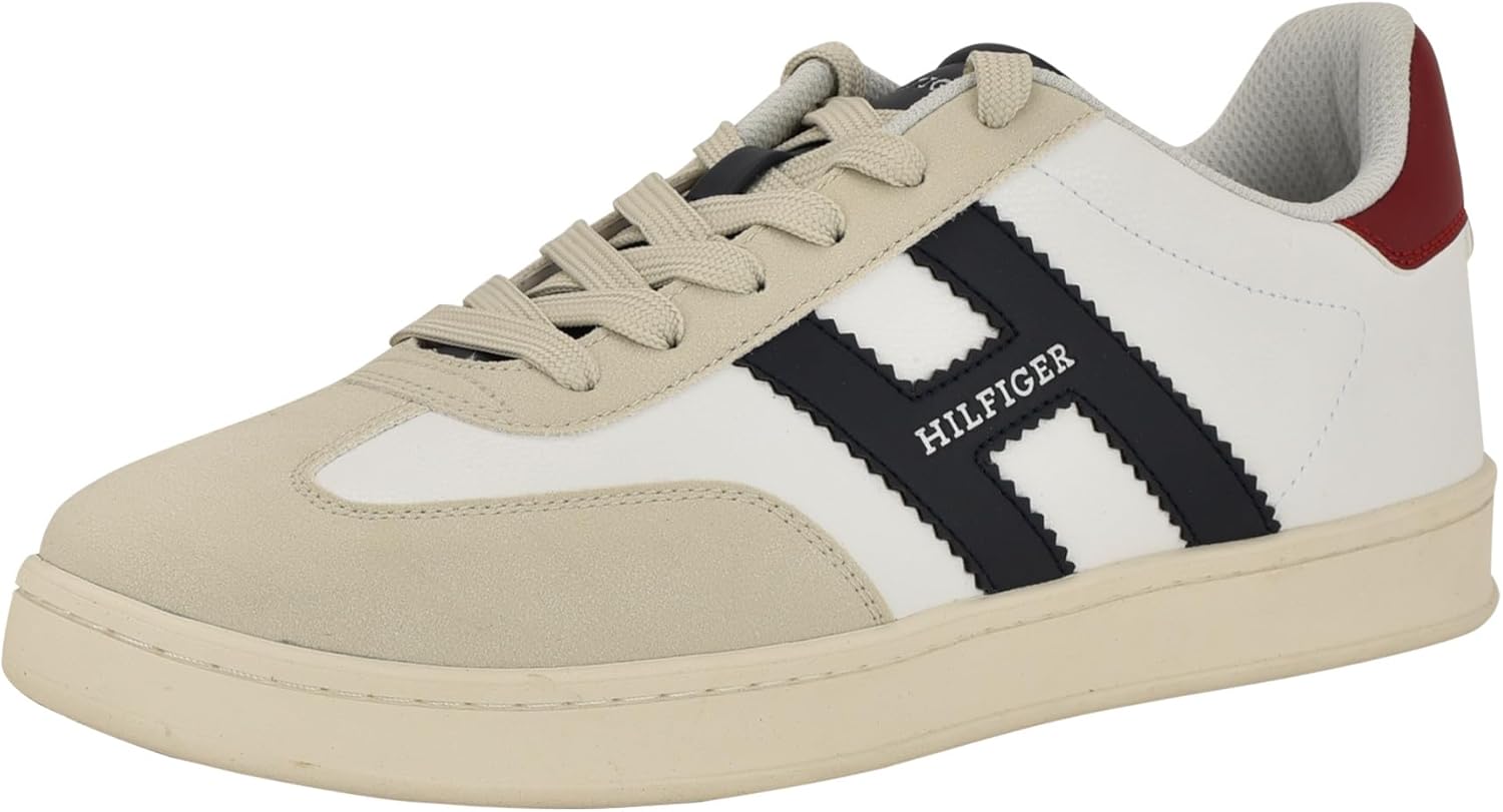 

Tommy Hilfiger Мужские кроссовки Javlon, Light Natural/Dark Blue Multi 110