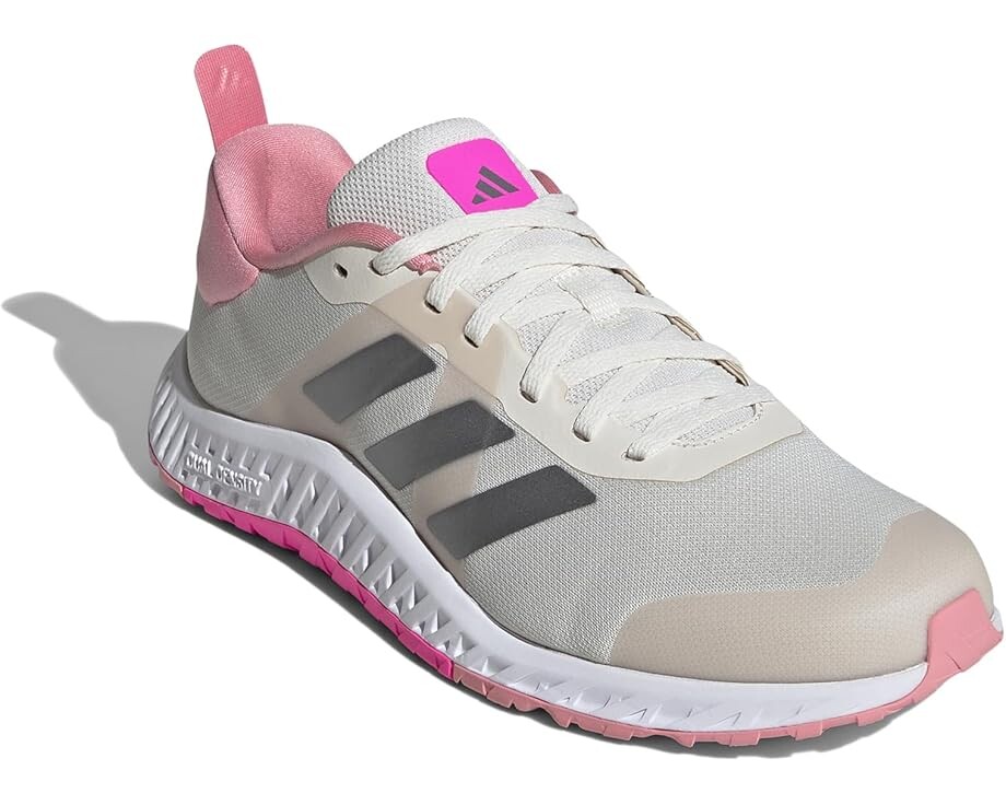 

Кроссовки adidas Dropset 3 Trainer, цвет Chalk White/Iron Metallic/Lucid Pink