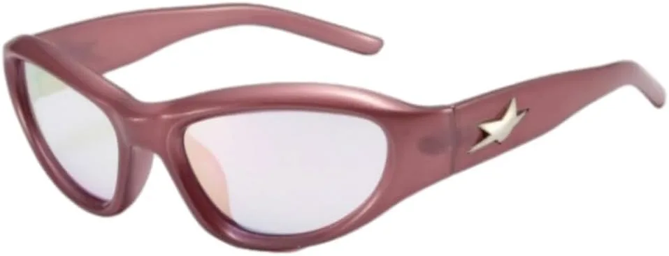 

Модные солнцезащитные очки для женщин с декором в виде звезд, мужские солнцезащитные очки для активного отдыха и спорта с защитой от ультрафиолета UV400 UJNHGQ, A1