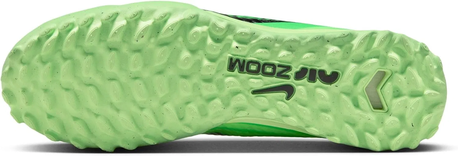 Мужские кроссовки Nike Zoom Vapor 15 Academy TF Low, Green Strike Black Stadium Green — фото 4