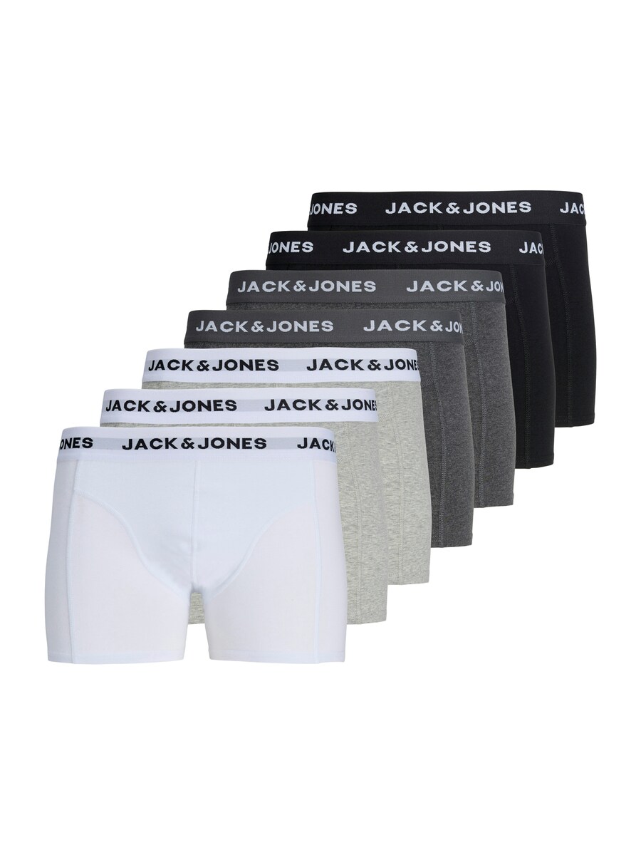 

Боксеры JACK & JONES, цвет Dark grey/mottled grey/Black/White