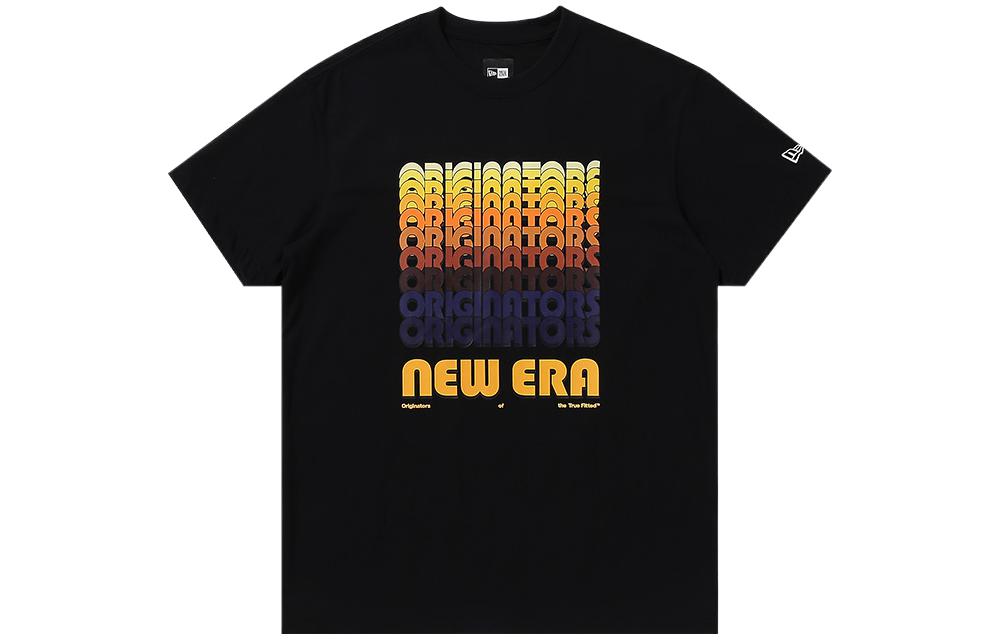 

New Era Футболка унисекс черная, Черный, New Era Футболка унисекс черная