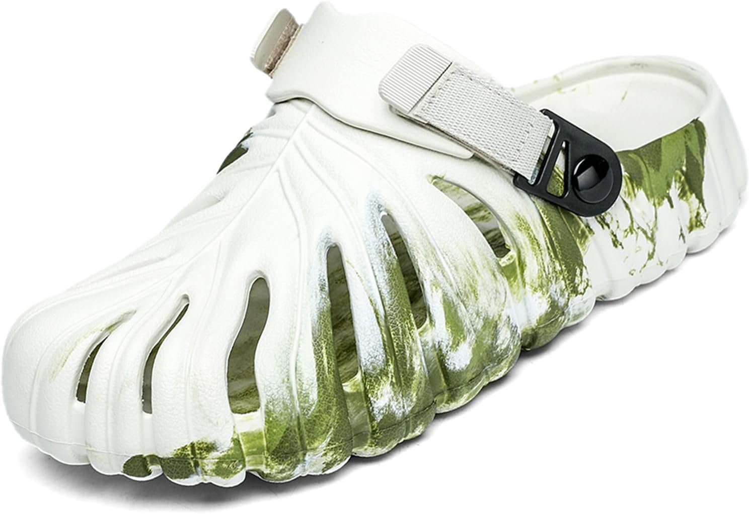 

Тапочки Optigard Monstera для женщин и мужчин, толстая подошва из ЭВА, мягкие тапочки Monstera, нескользящие, быстросохнущие, дышащие пляжные шлепанцы Monstera, белый