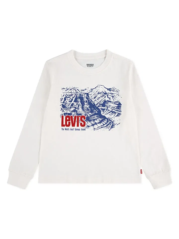 Лонгслив белый, Levi's Kids