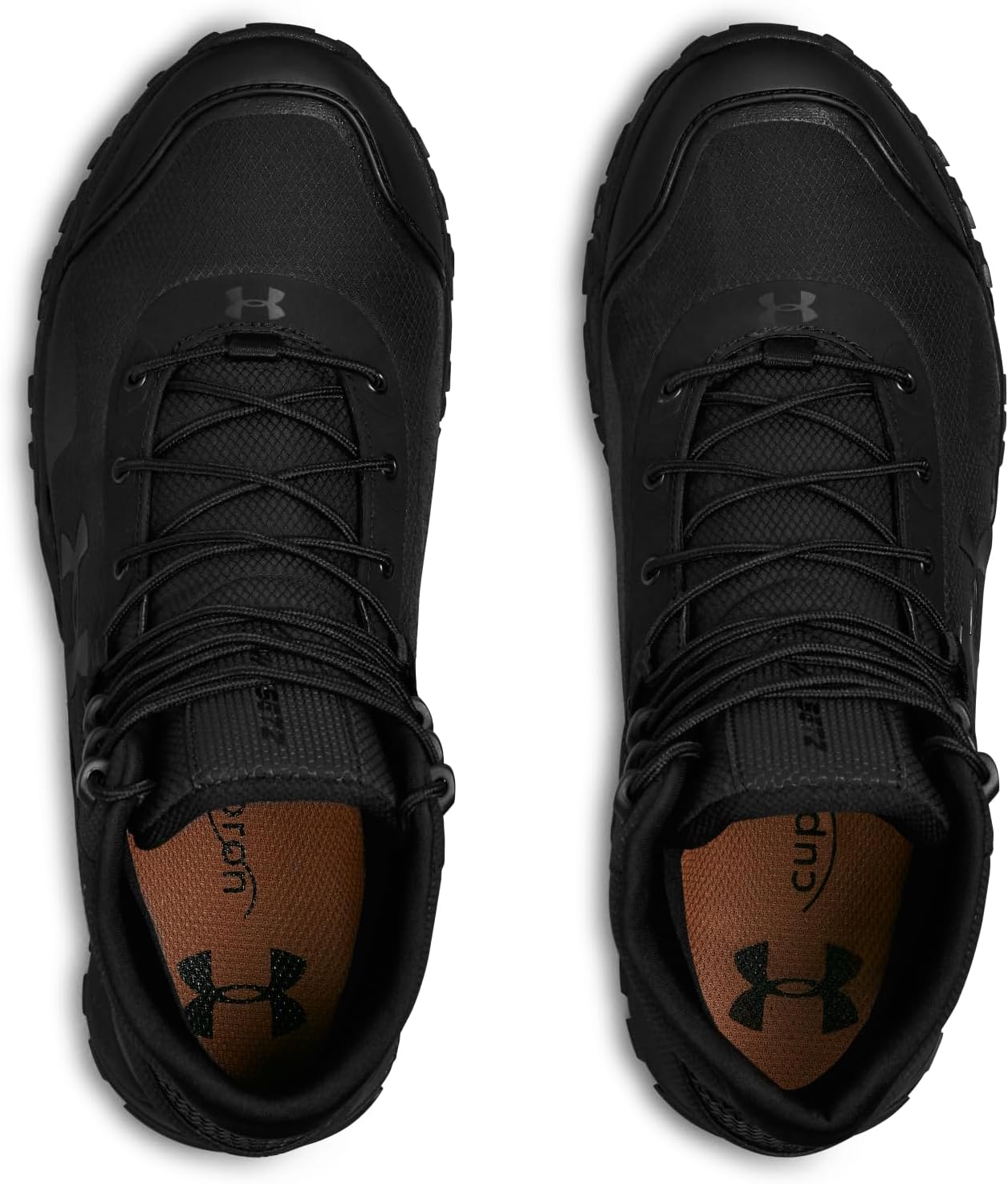 Мужские ботинки Under Armour Valsetz RTS 1.5 - Широкие (4E) для военных и тактических целей, черный — фото 4