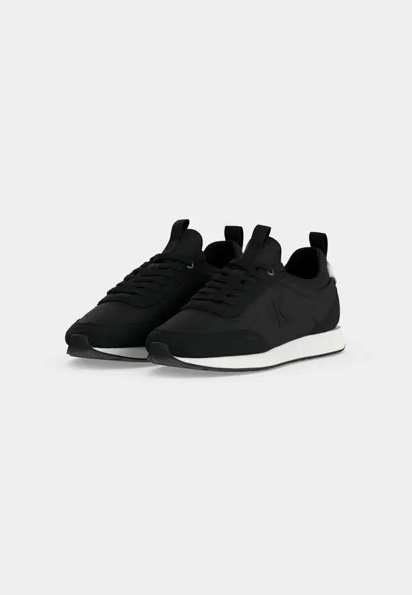 Кроссовки Calvin Klein Retro Runner Laceup, черный/ярко-белый — фото 3