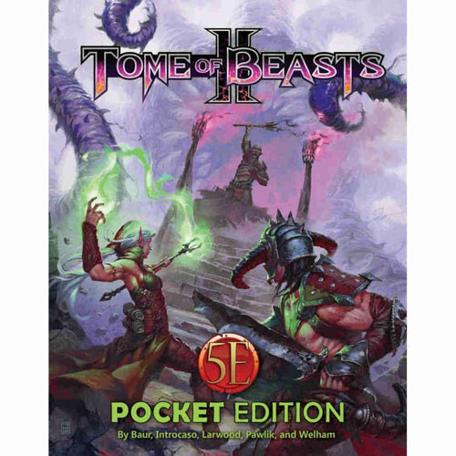 

Ролевая игра Kobold Press Tome of Beasts II: Pocket Edition (D&D 5E Compatible)