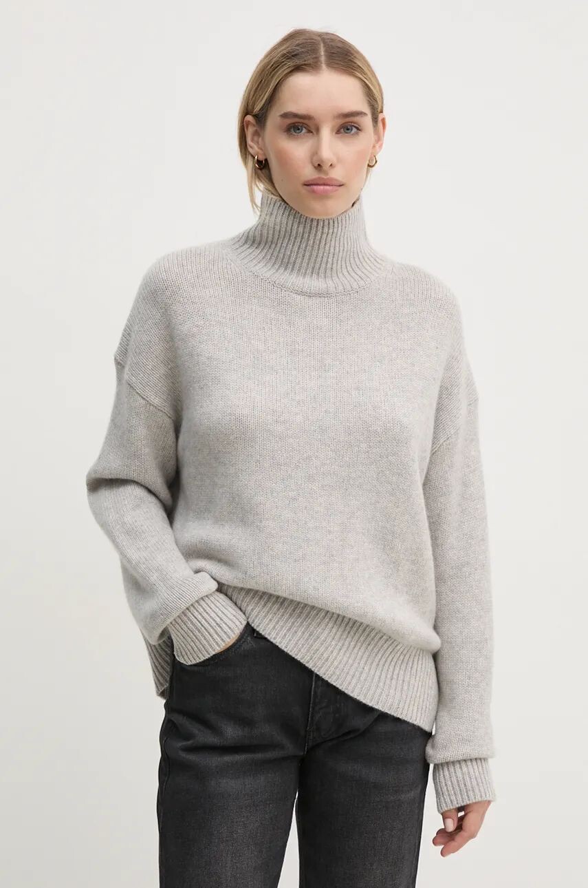 

Шерстяной свитер Calvin Klein, серый