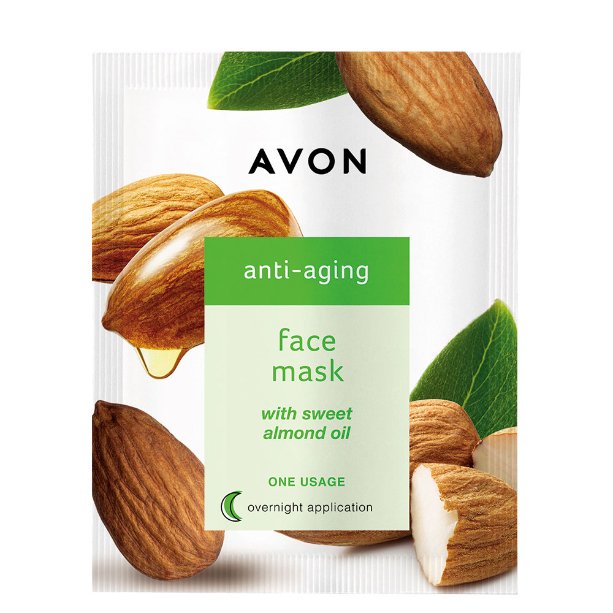 

Avon, Маска для лица против морщин с миндалем
