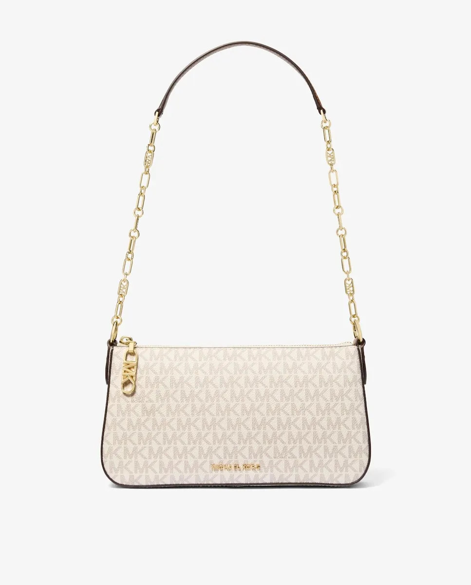 

Сумка-кошелек с логотипом и ручкой-цепочкой Michael Michael Kors, кремовый, Бежевый, Сумка-кошелек с логотипом и ручкой-цепочкой Michael Michael Kors, кремовый