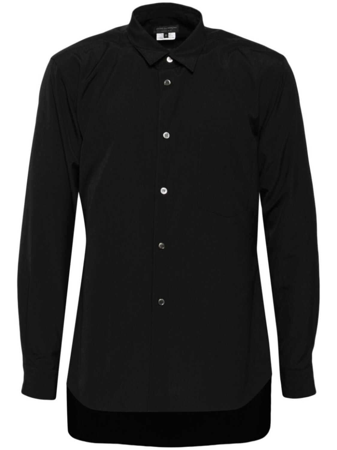 

Comme des Garçons Homme Plus рубашка с накладным карманом, черный