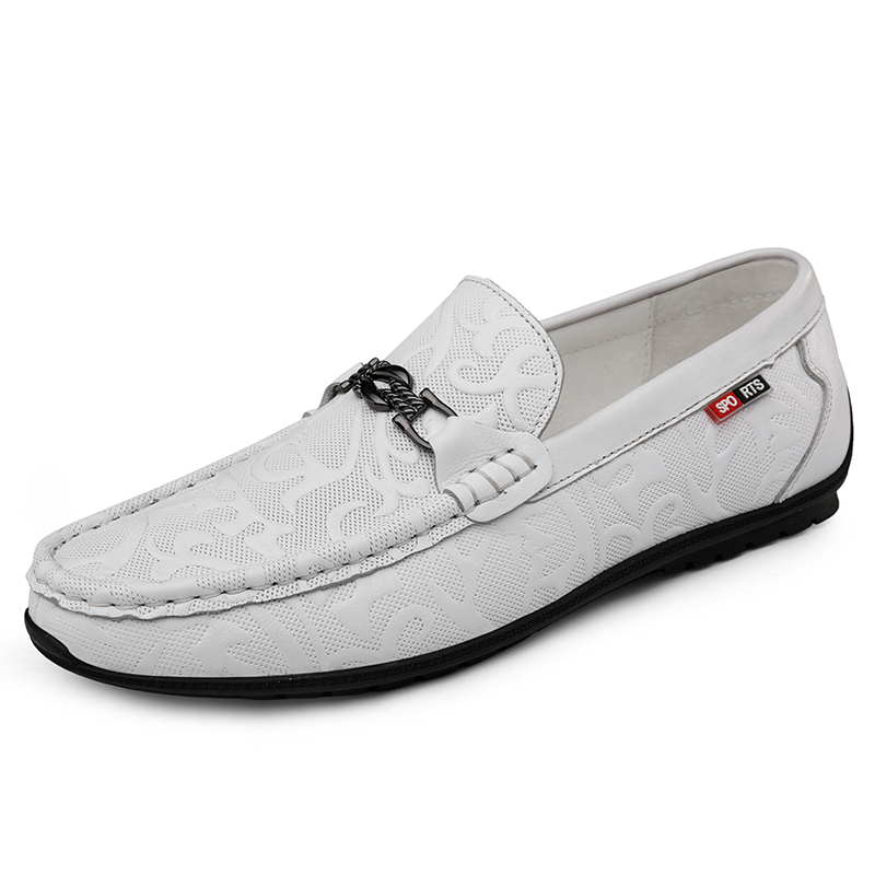 

BOLE Мужские повседневные кеды низкие белые, цвет White