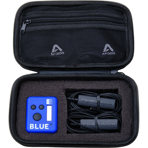 

Комплект Apogee Electronics ClipMic digital 2 с двумя петличными микрофонами и синхронизацией по Bluetooth-таймкоду Atomos UltraSync