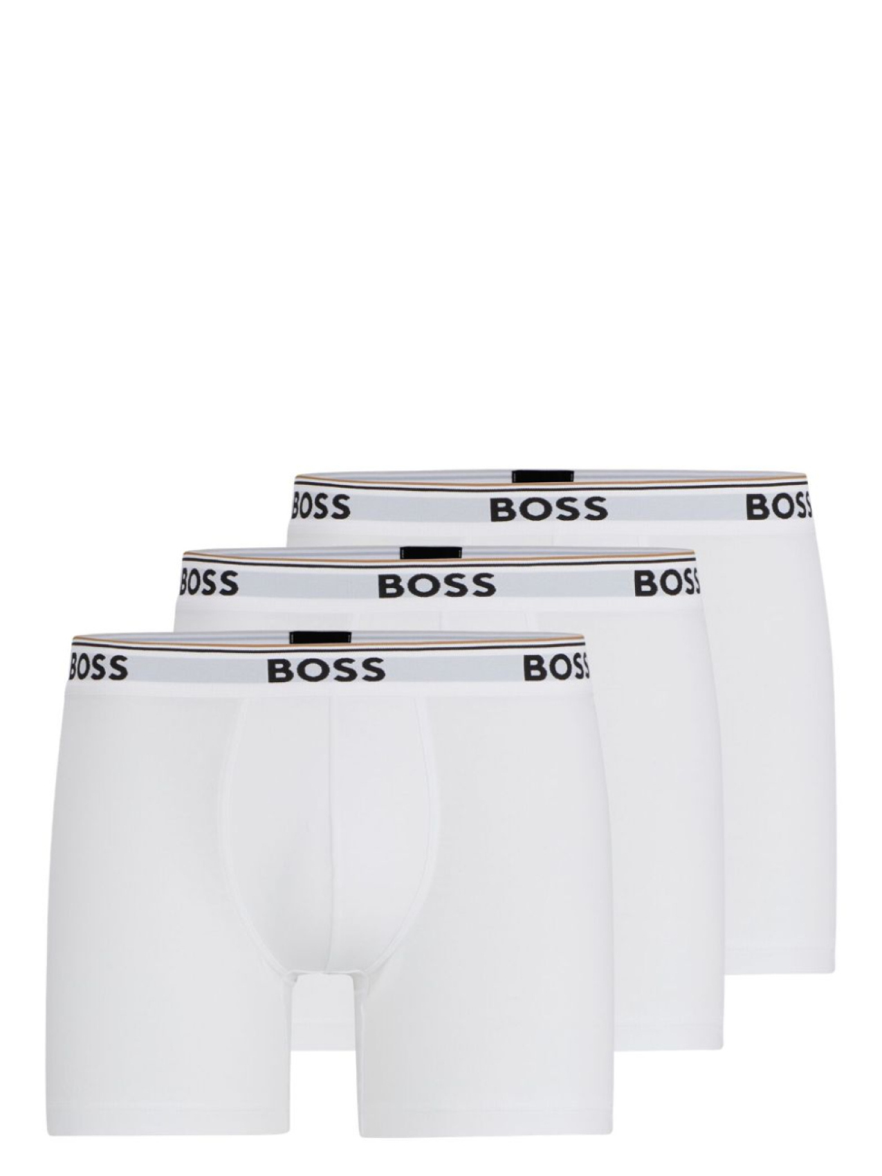 

BOSS комплект из трех боксеров с логотипом, белый