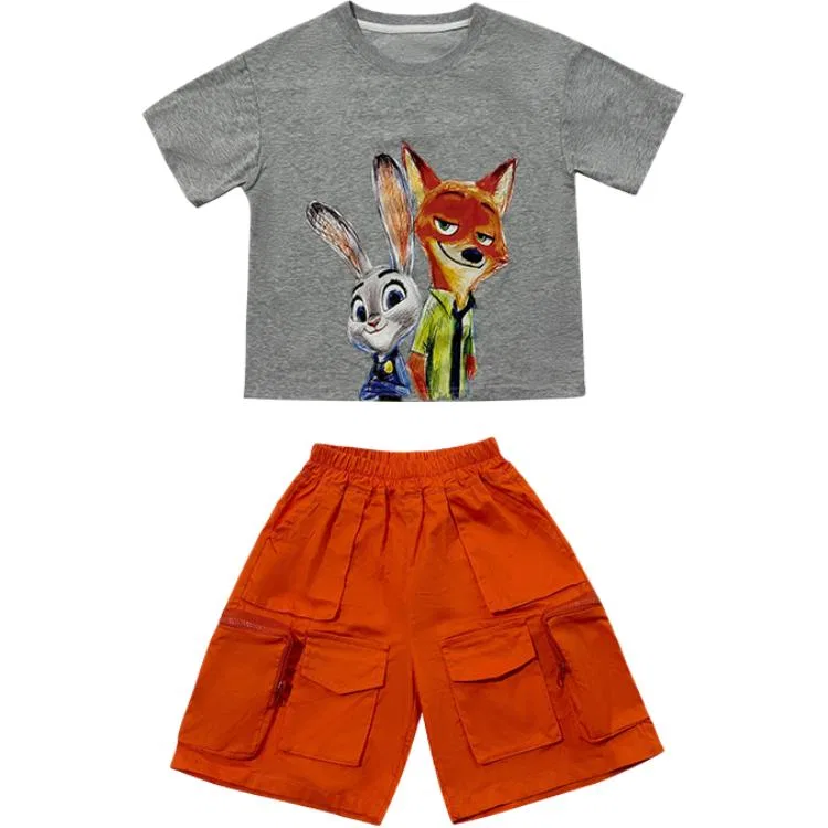 Детская спортивная одежда Casual с круглым вырезом Disney, Gray