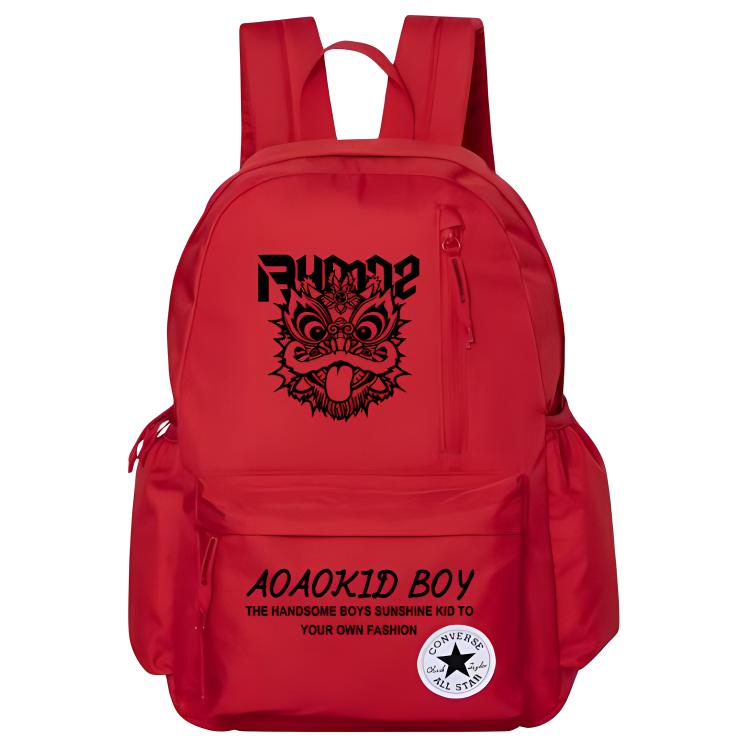 

Converse Полиэстеровый рюкзак обычный унисекс красный, Chinese Fashion Trend