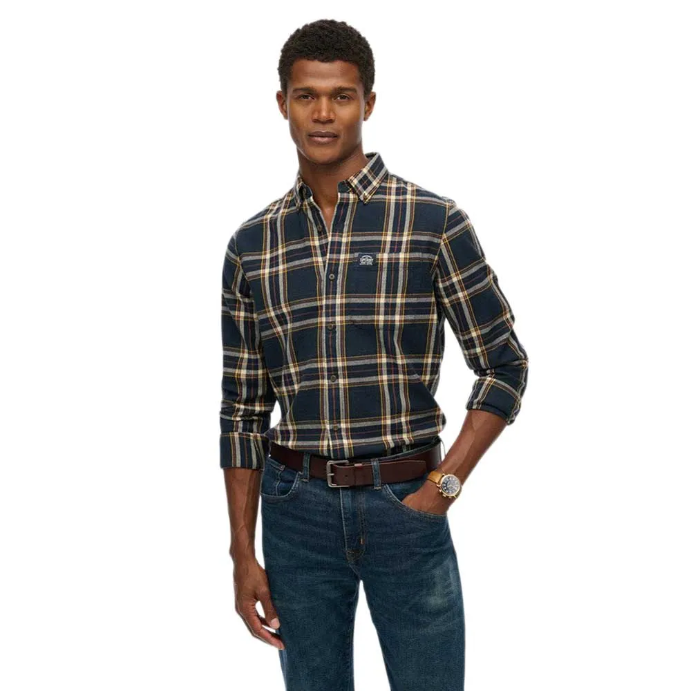 

Рубашка Superdry M4011047A, синий