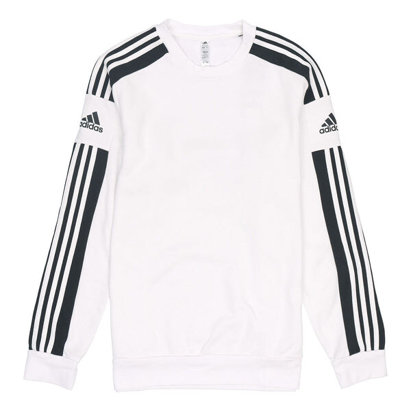 

Толстовка Men's adidas Stripe Logo Printing Long Sleeves Pullover White, белый