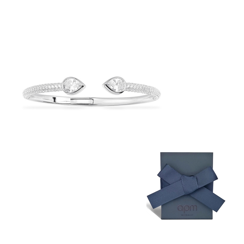 

Apm Monaco Браслет из стерлингового серебра 925 пробы Unisex Silver