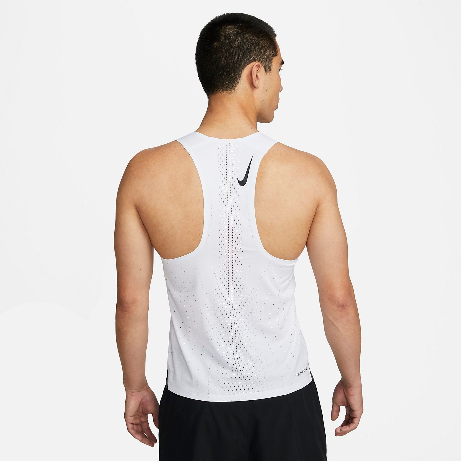 Спортивный топ Nike Dri-FIT ADV AeroSwift Top 'White' DM4625-100, белый — фото 2