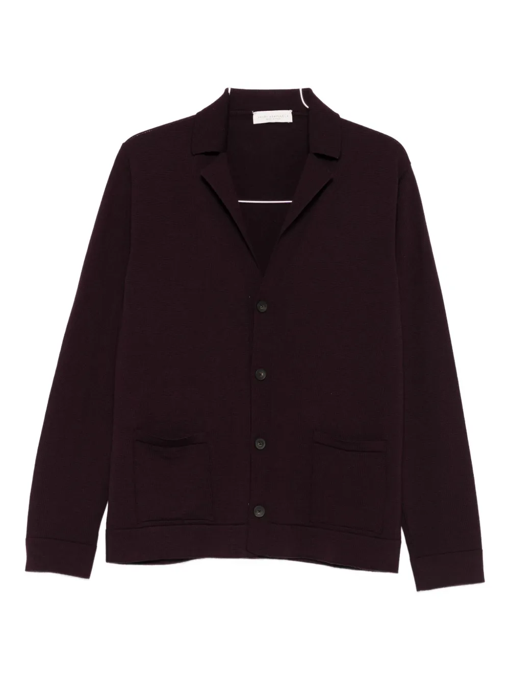 

Кардиган с лацканами Luigi Gentile, красный