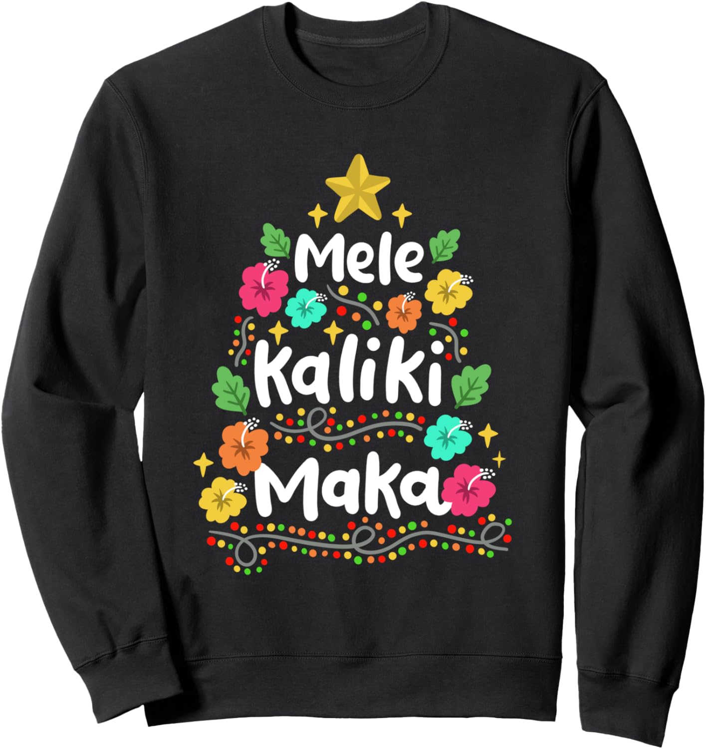 

Толстовка Mele Kaliki Maka Summer Christmas in July для мужчин, женщин и детей Christmas In July Merry Gift Store, черный
