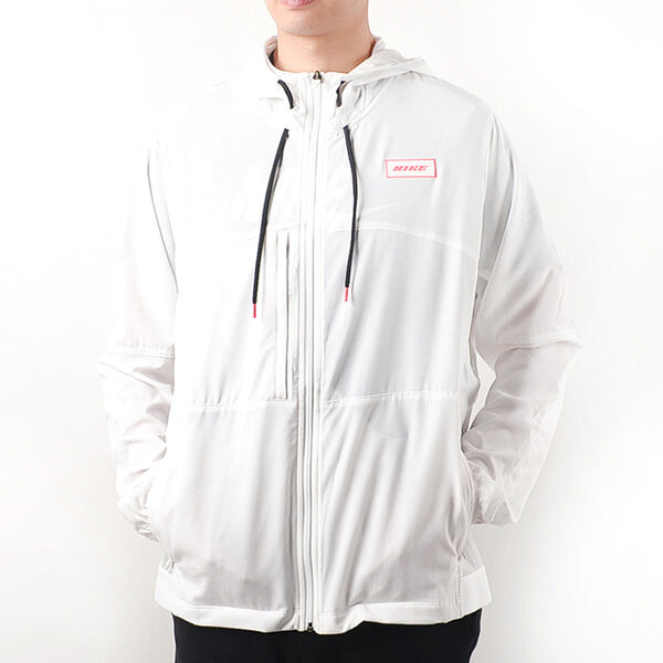 Куртка Nike Sport Clash Cardigan Sports Training Hooded Jacket White, белый — фото 2