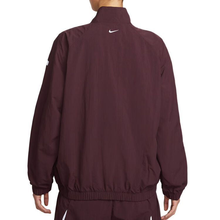 Nike Куртка трек женская AS W NSW OS, Burgundy — фото 3
