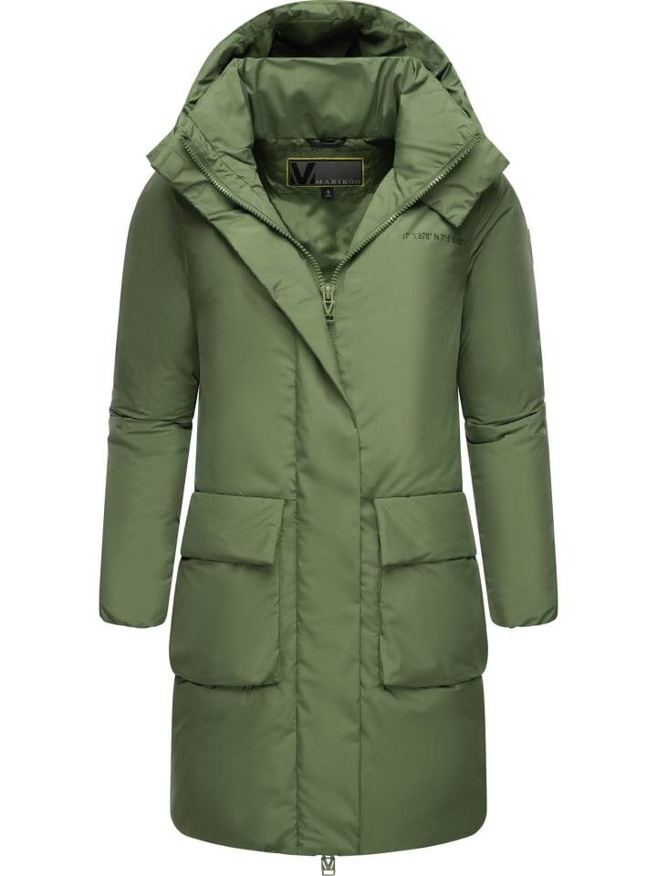 

Пуховик Marikoo Nanami 16, цвет pine olive