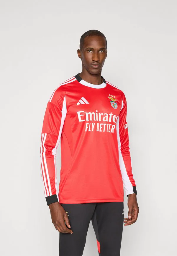 Домашняя футболка с длинным рукавом sl benfica 25/26 Adidas Performance, Red