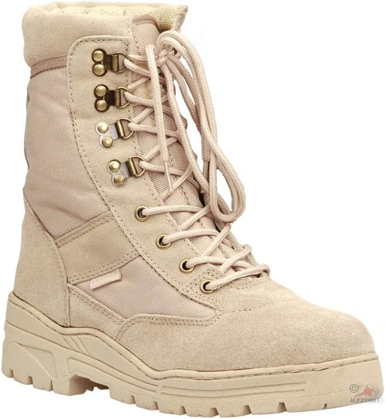 Тактические снайперские боевые ботинки Copytec Tropical, модель Desert Boots #15974, Sand
