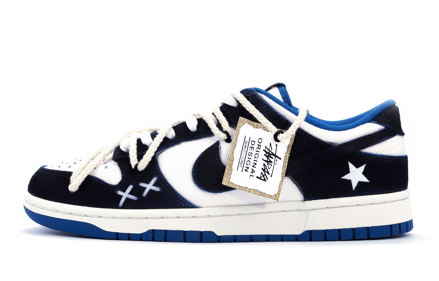 

Мужские кроссовки для скейтбординга Nike Dunk, Black/Blue