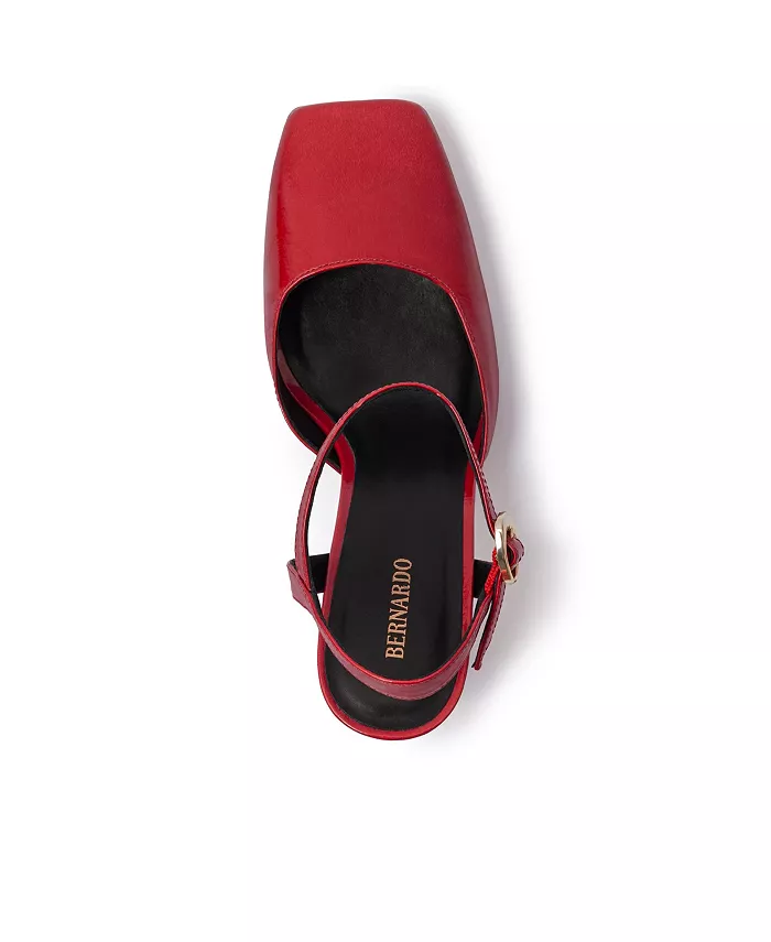 Bernardo Gama Mary Jane Туфли Bernardo Footwear, красный — фото 3